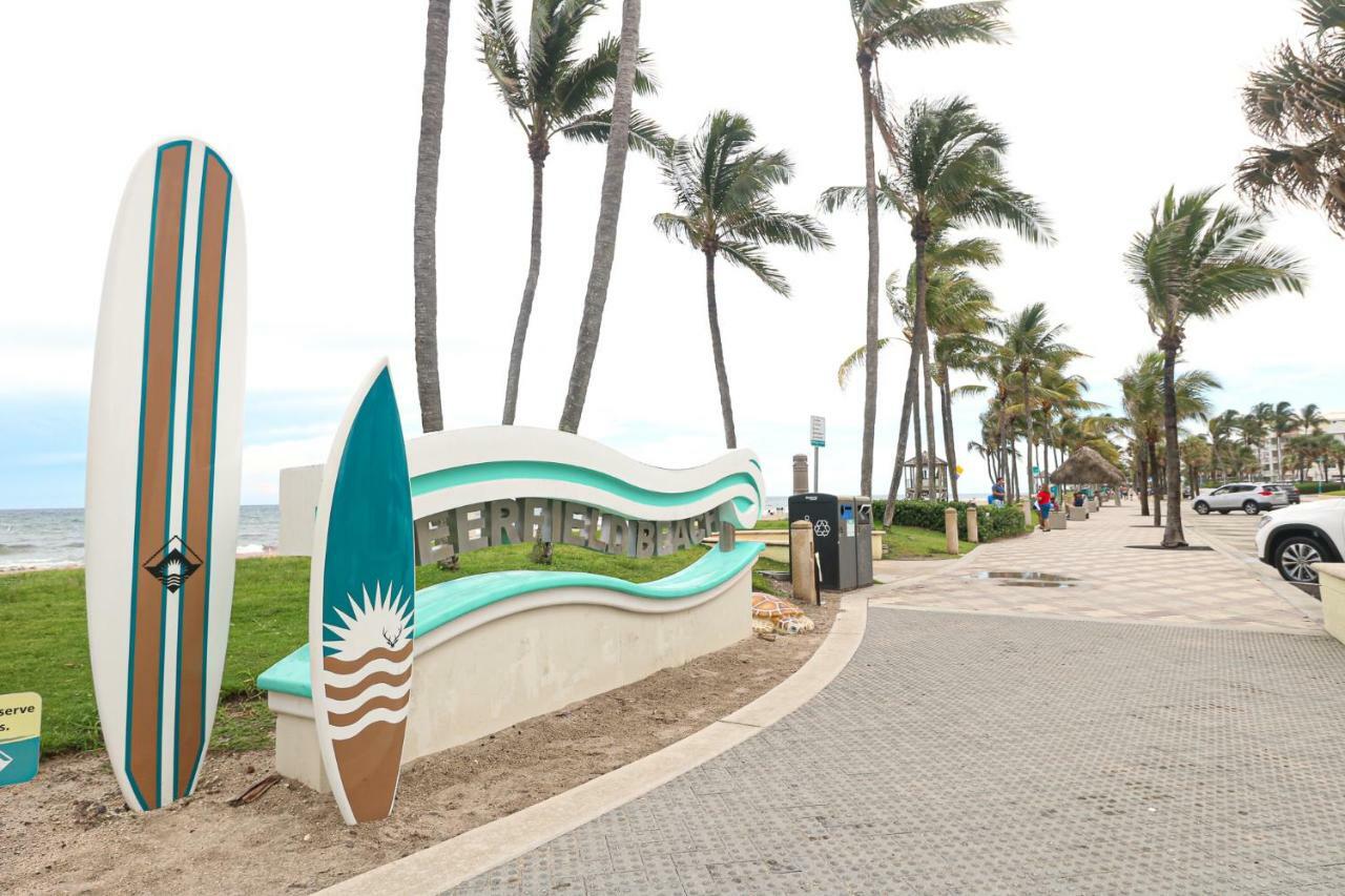 Atlantique Beach House Hotel Диърфийлд Бийч Екстериор снимка
