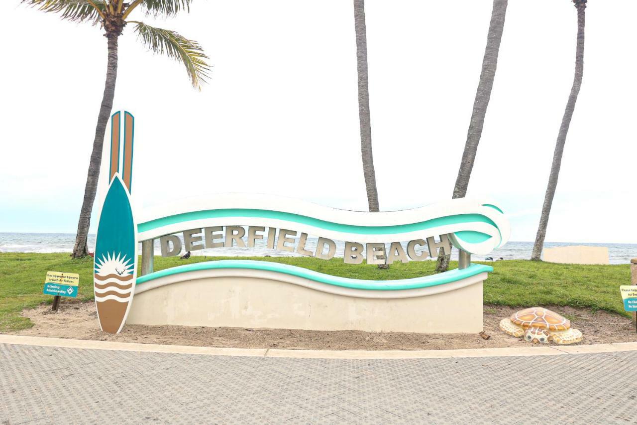 Atlantique Beach House Hotel Диърфийлд Бийч Екстериор снимка
