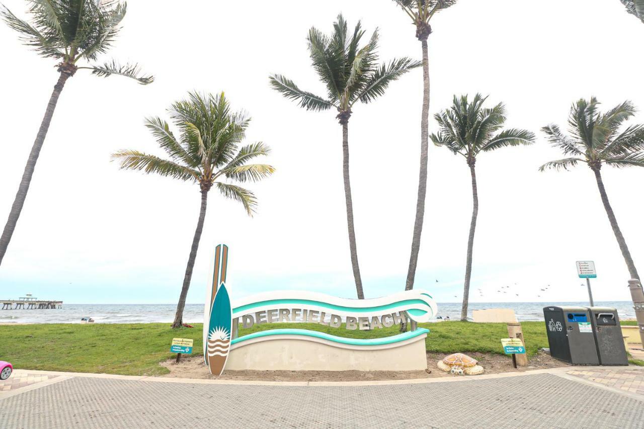 Atlantique Beach House Hotel Диърфийлд Бийч Екстериор снимка