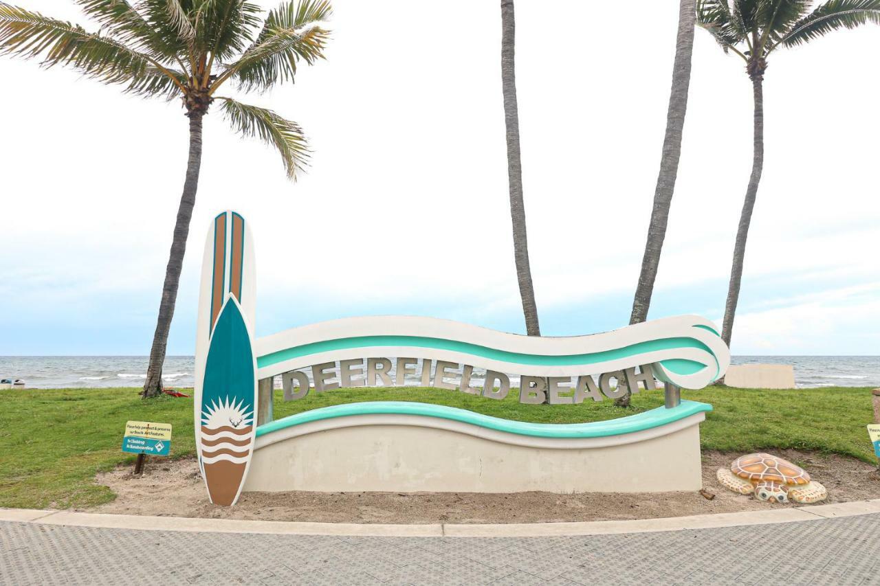 Atlantique Beach House Hotel Диърфийлд Бийч Екстериор снимка